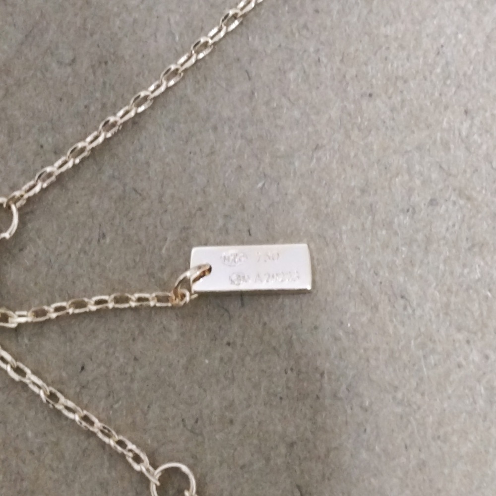Messika Rose Gold Paperclip Pendant with Pavé Diamonds - Picture 2 of 8